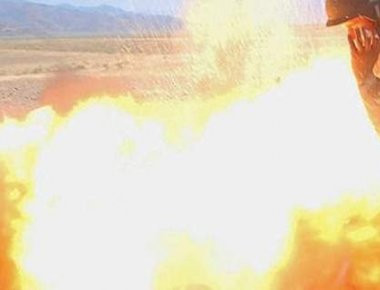 Φωτογραφίες πέντε Αμερικανών στρατιωτών λίγο πριν σκοτωθούν από βλήμα στην εκπαίδευση